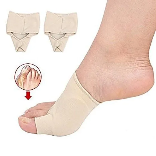 Gel Bunion Cushion Pads for Pain Relief! - Can Be Worn With Shoes