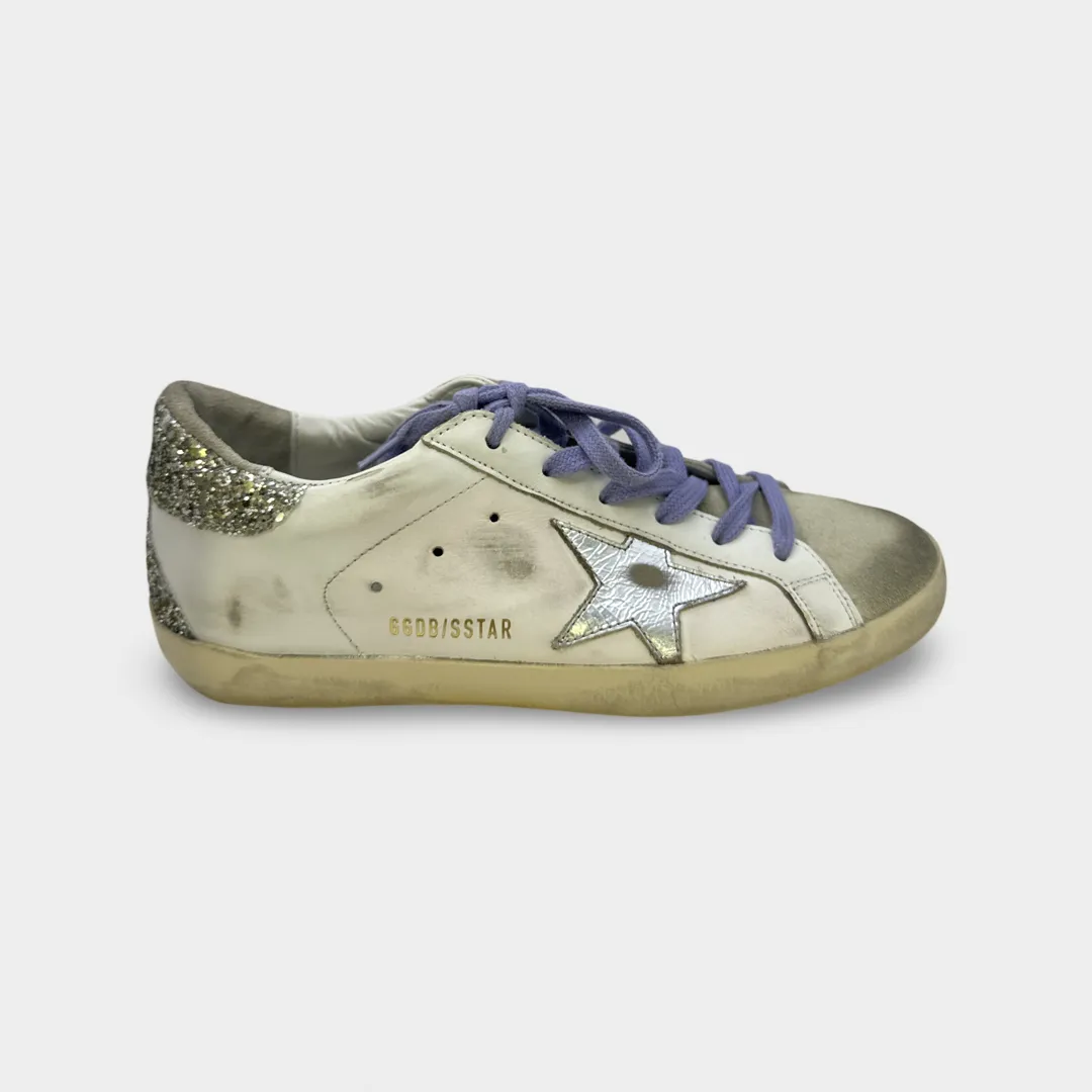 Golden Goose Women's Superstar 'White Ice' trainers