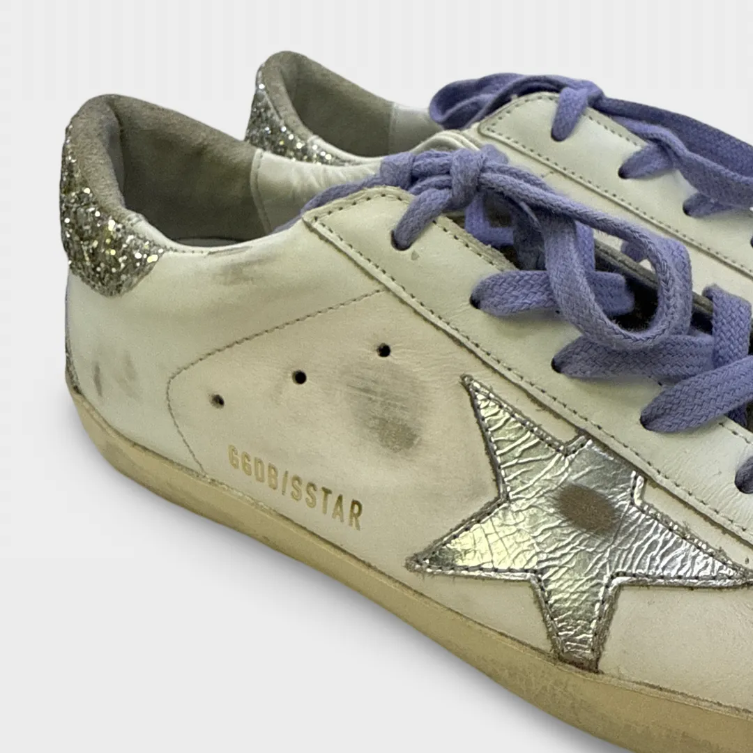 Golden Goose Women's Superstar 'White Ice' trainers