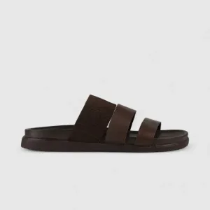 Hp Channing Comfort Slide Sandal Brown 00868
