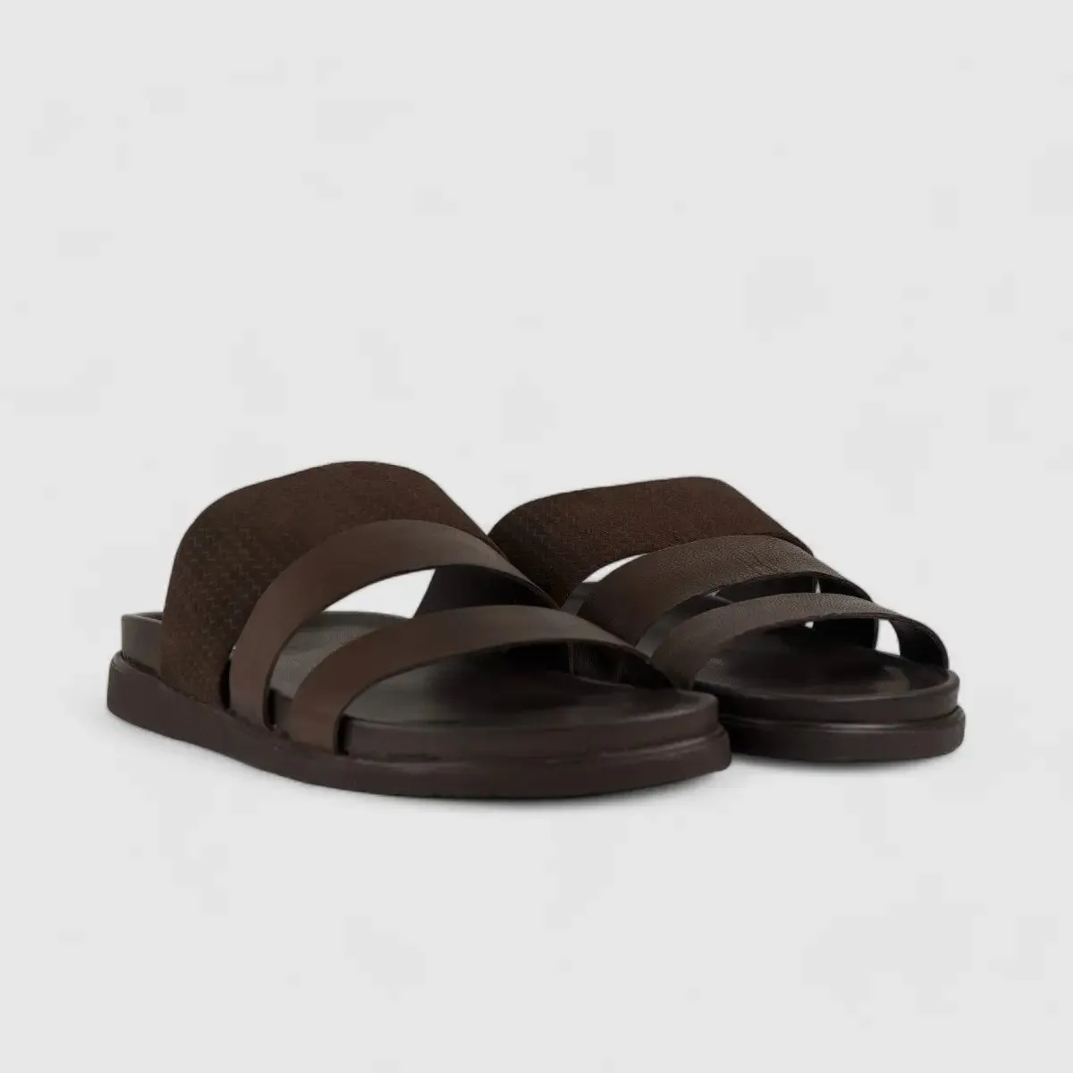 Hp Channing Comfort Slide Sandal Brown 00868