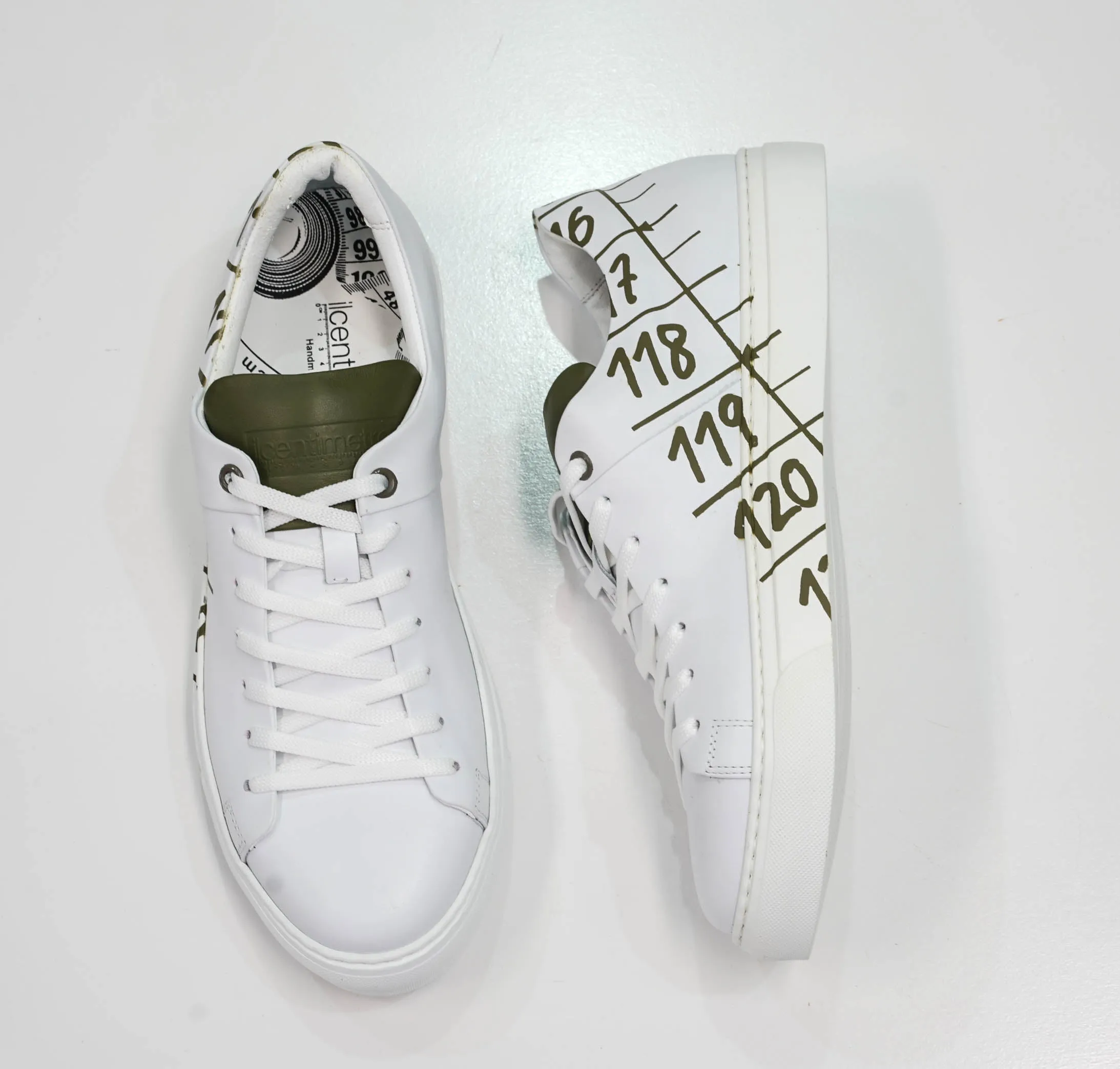 Il Centimetro Men's Absolute Green Sneakers 40% off