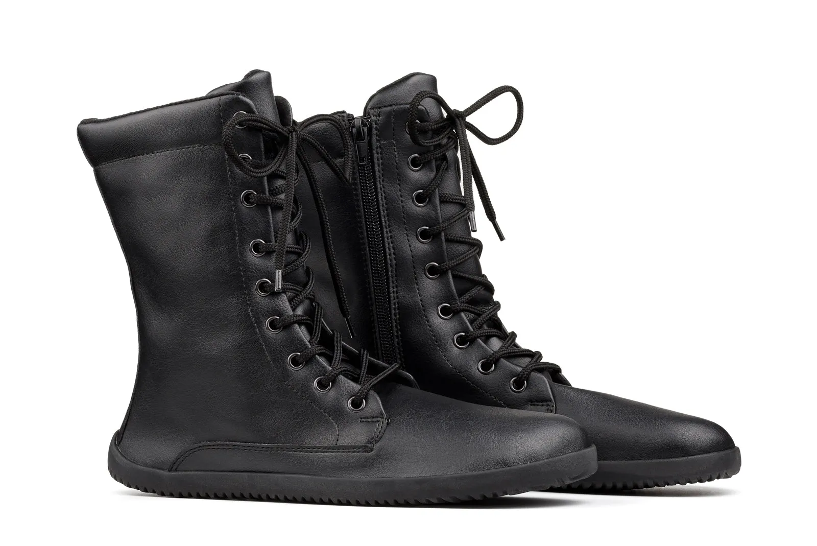 Jaya Comfort Women’s Zip-up Boots – Black