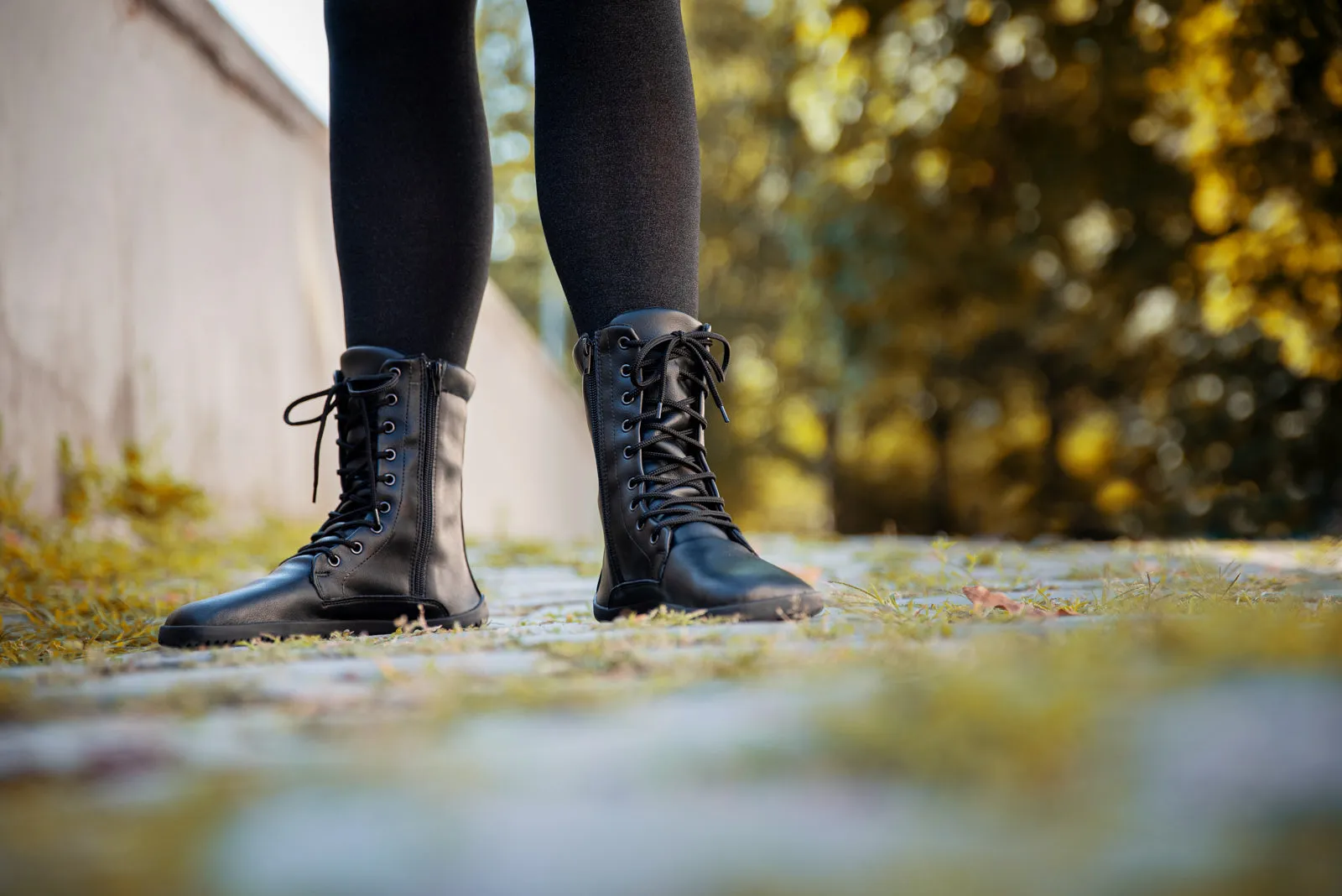 Jaya Comfort Women’s Zip-up Boots – Black