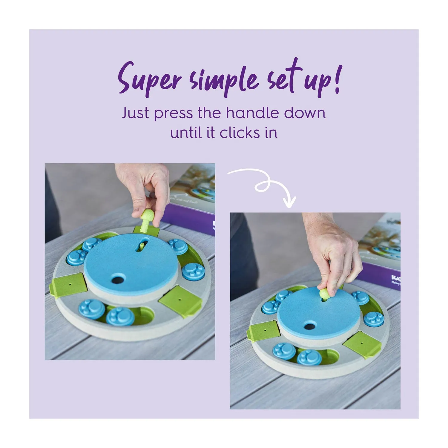 Kazoo Puzzle Play Circle Slider Interactive Toy