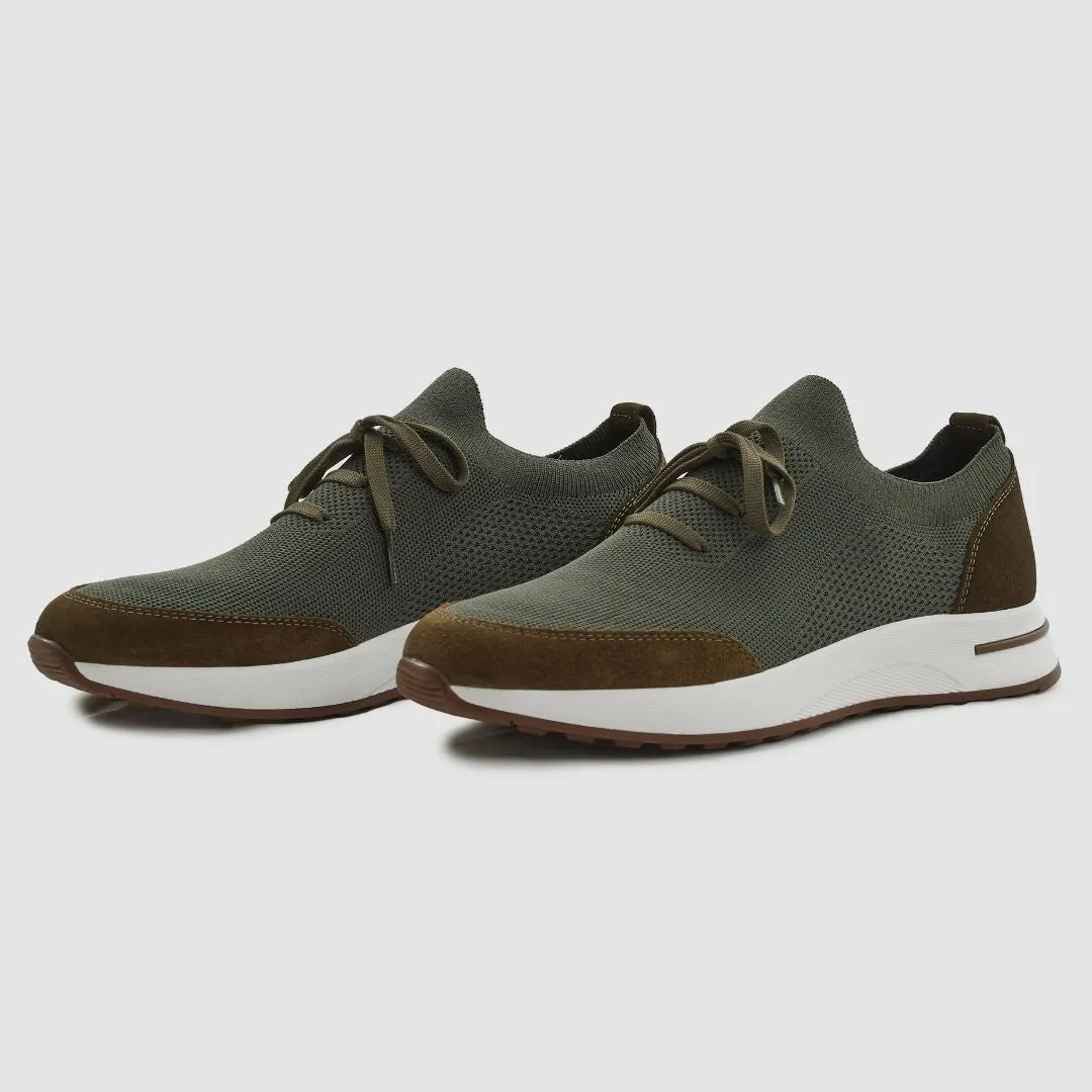 Madasat Khaki Sneakers Shoes - 817 |