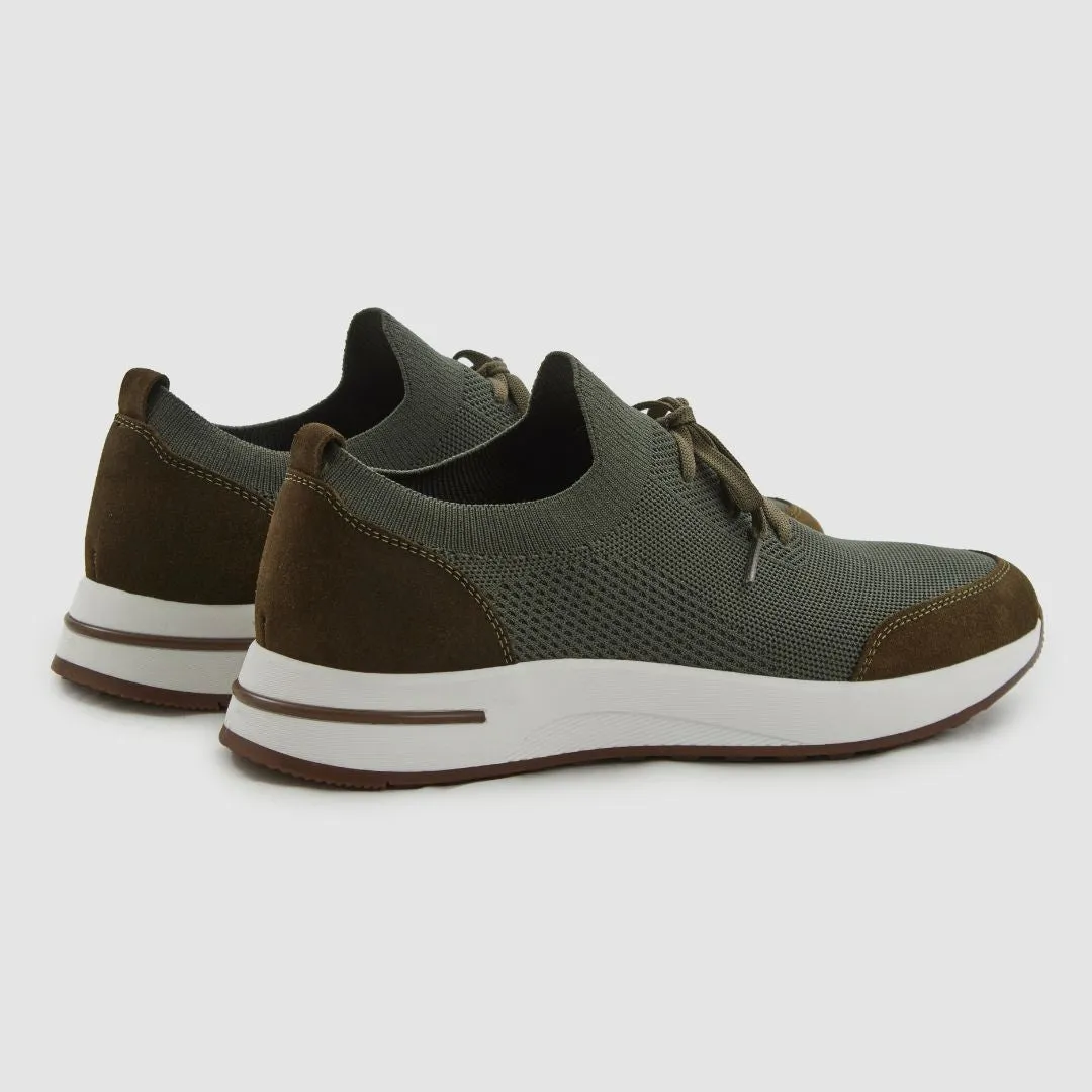 Madasat Khaki Sneakers Shoes - 817 |