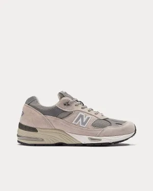 MADE in UK 991v1 Grey / White Low Top Sneakers