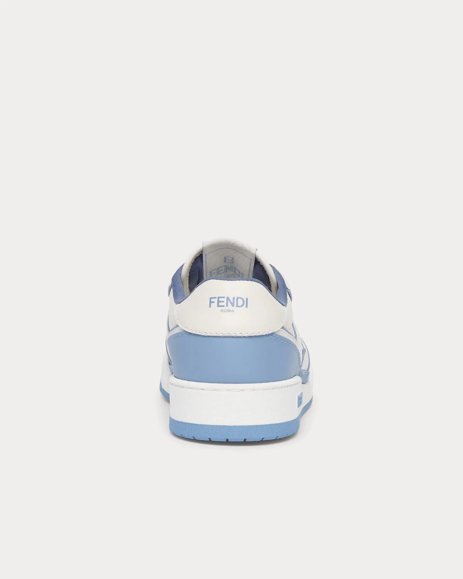 Match Leather Light Blue Low Top Sneakers