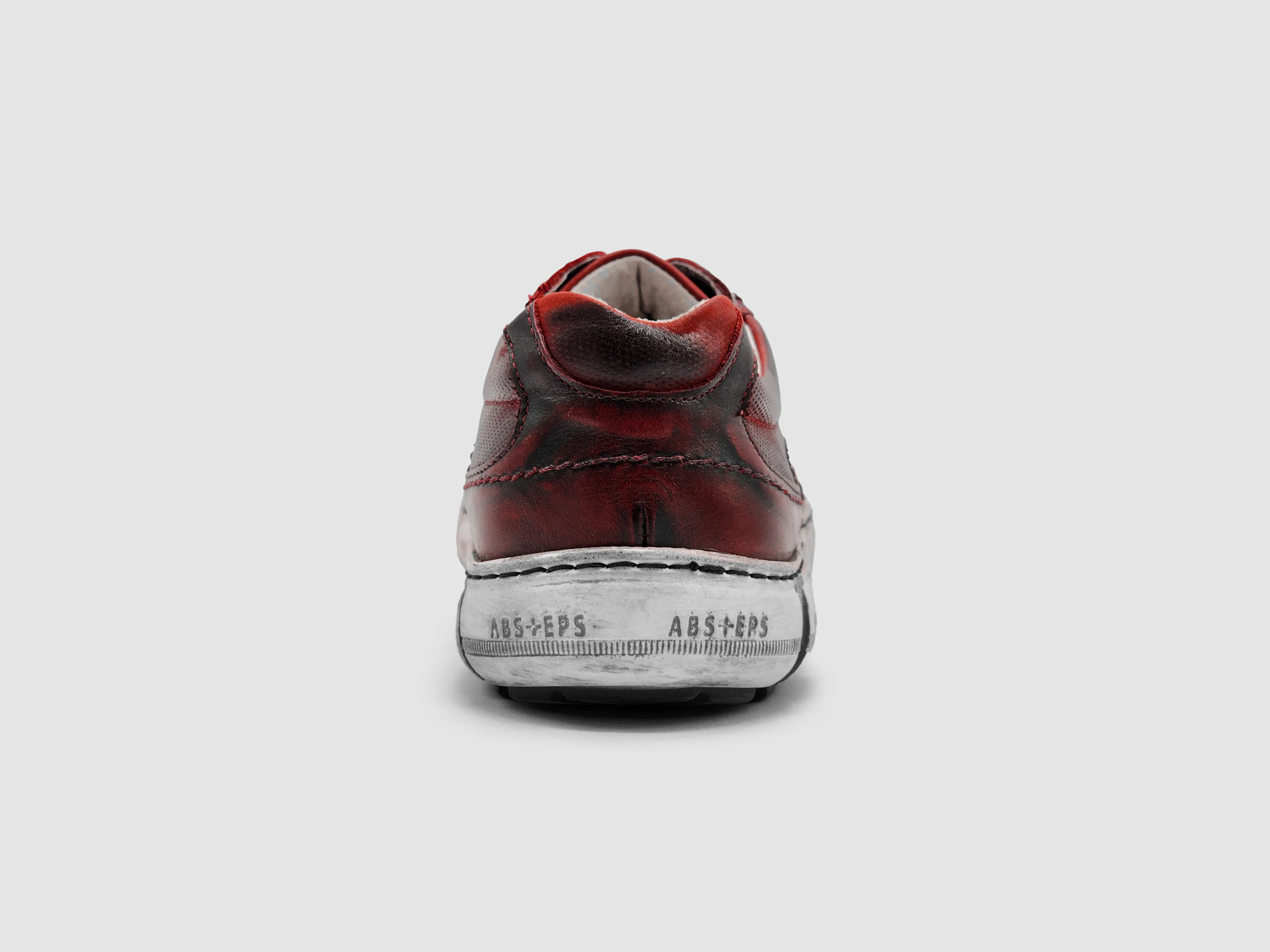 Men's Action Leather Shoes - Red