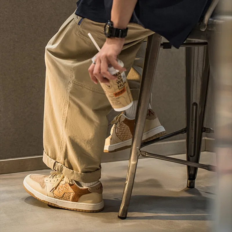 Men's Breathable Vintage Sports Sneakers