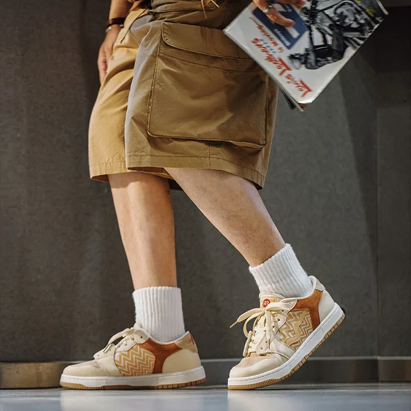 Men's Breathable Vintage Sports Sneakers