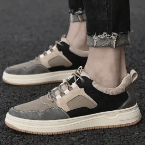 Men's Leather Casual Sneakers