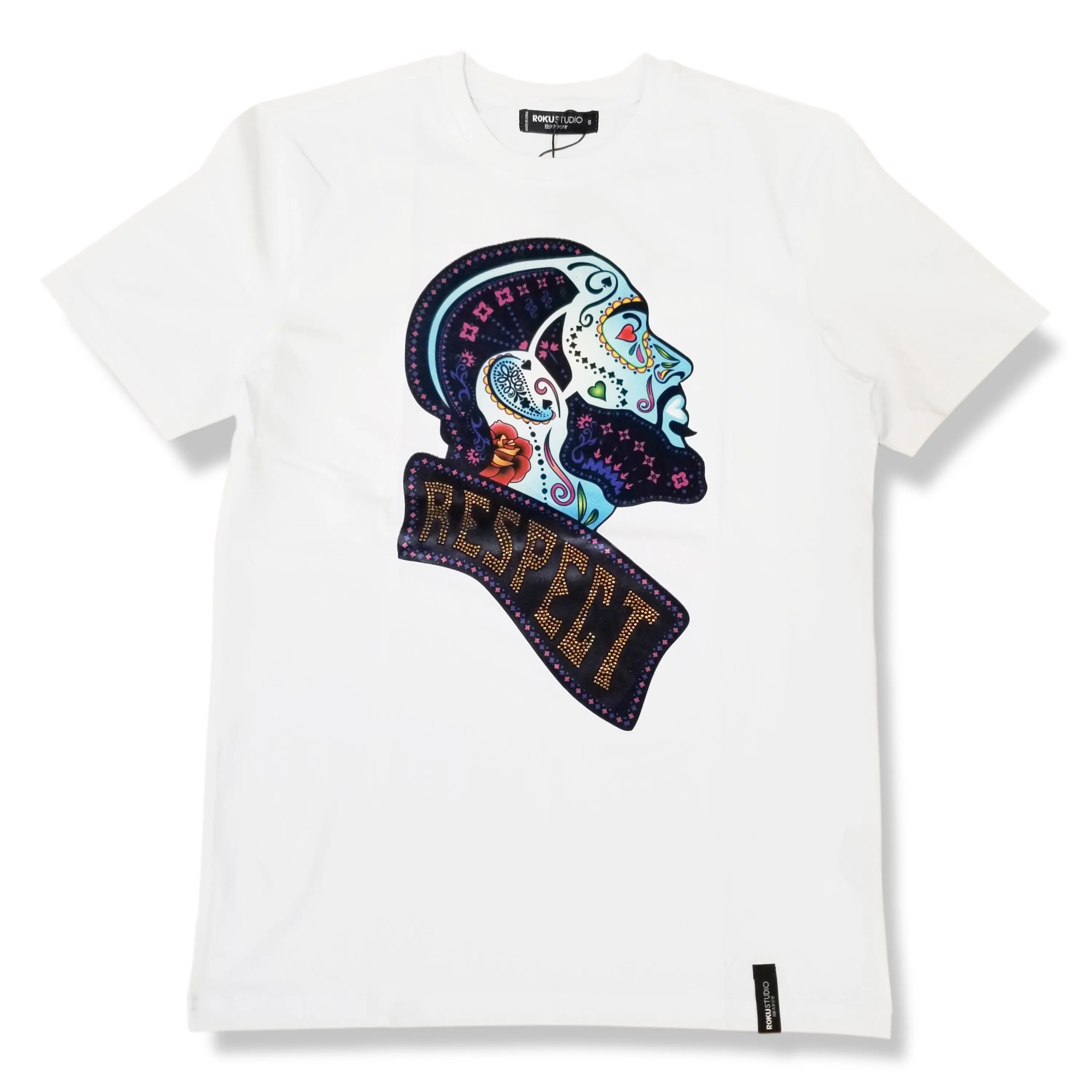 Men’s Roku Studio Paisley Respect White