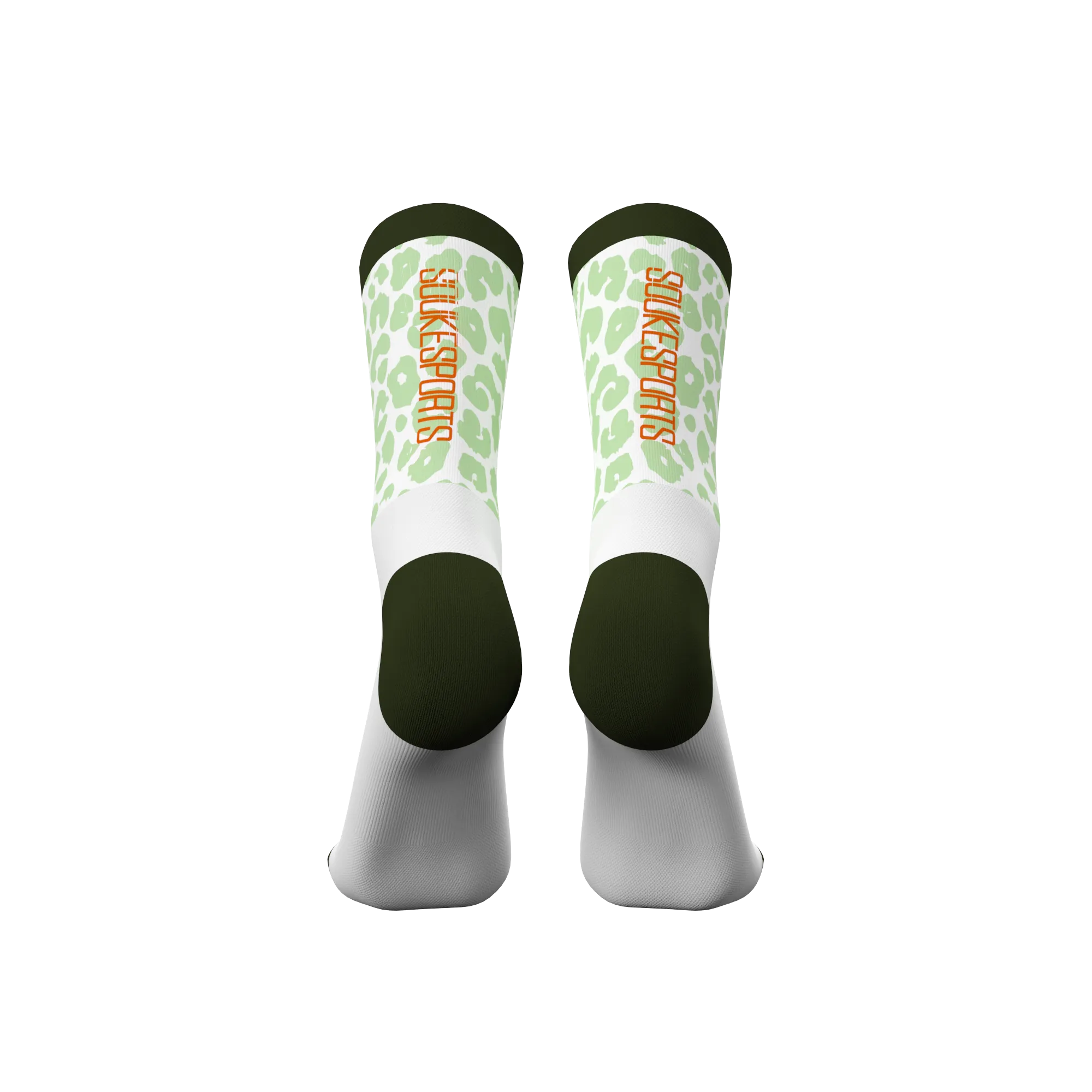 Men's Women's Cycling Socks Heat Absorption PS06-Green