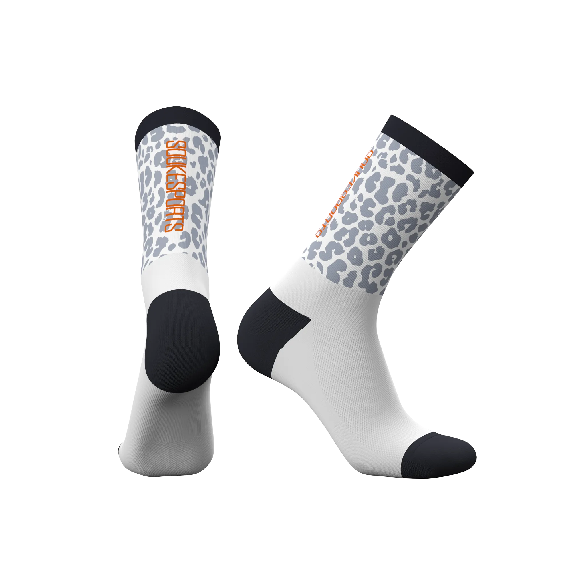 Men's Women's Cycling Socks Heat Absorption PS06-Grey