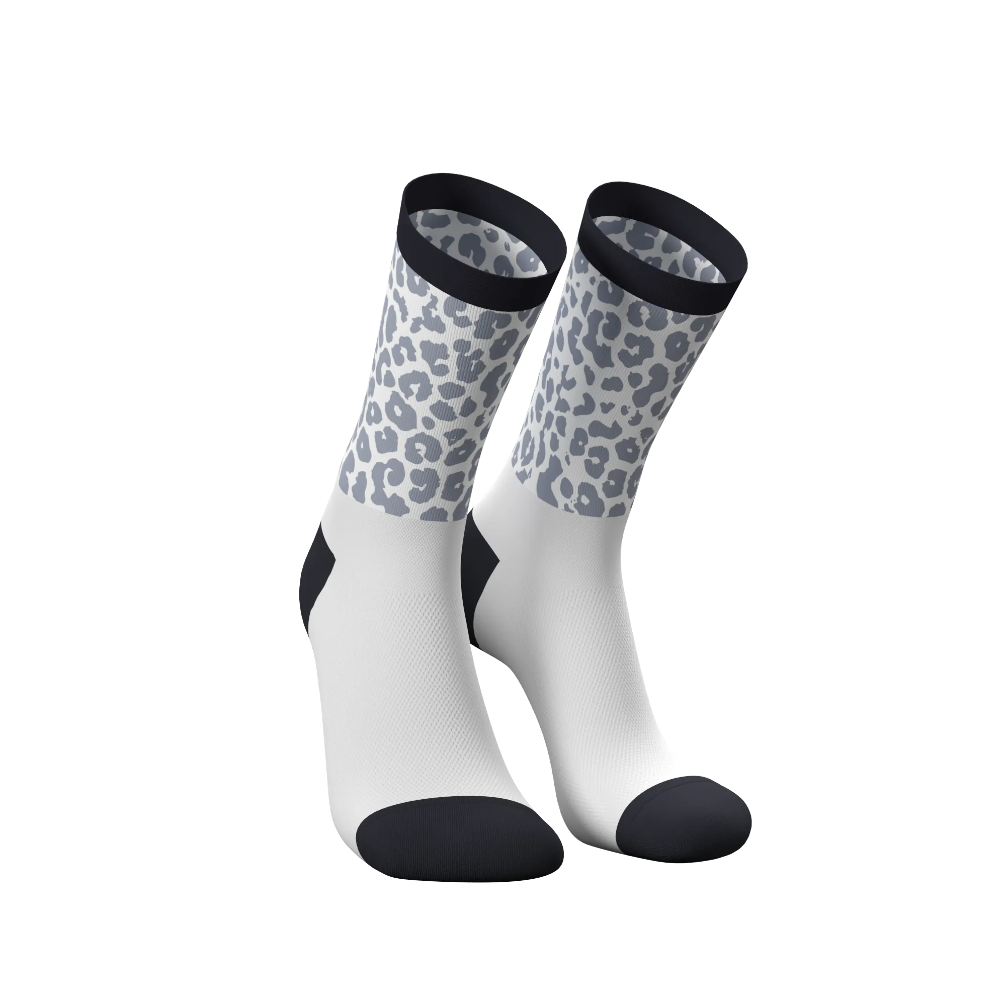 Men's Women's Cycling Socks Heat Absorption PS06-Grey