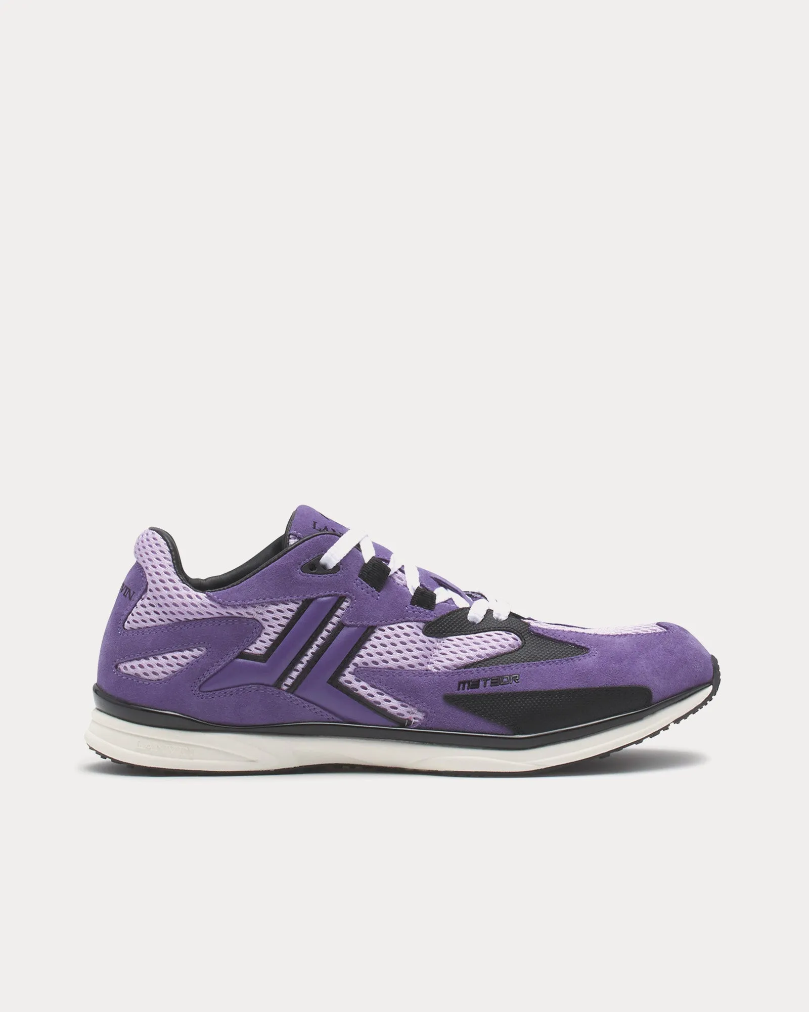 Meteor Mesh & Suede Mauve / Purple Low Top Sneakers
