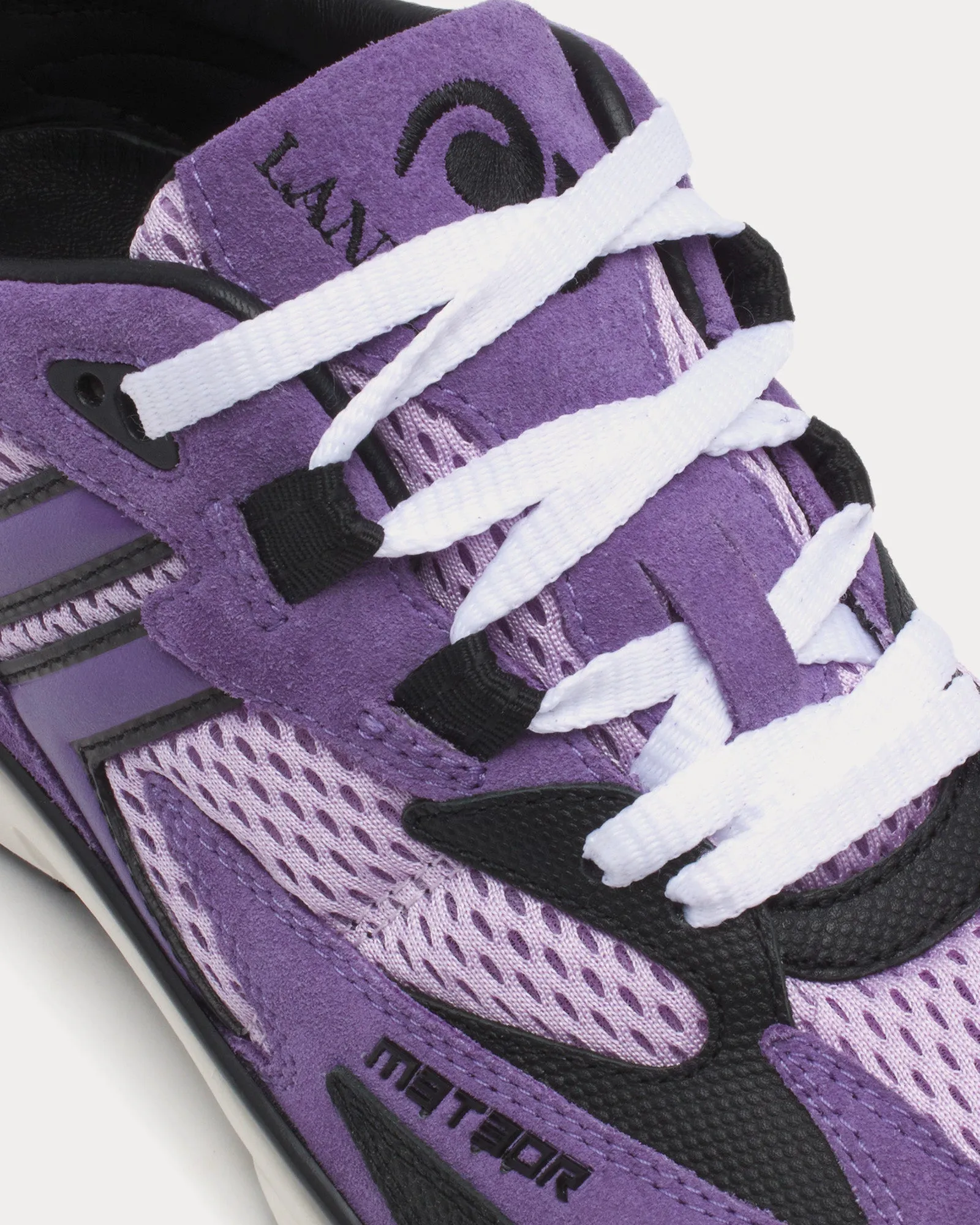 Meteor Mesh & Suede Mauve / Purple Low Top Sneakers
