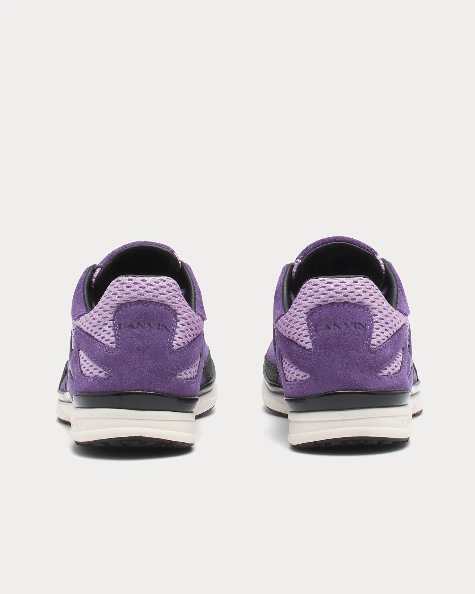 Meteor Mesh & Suede Mauve / Purple Low Top Sneakers