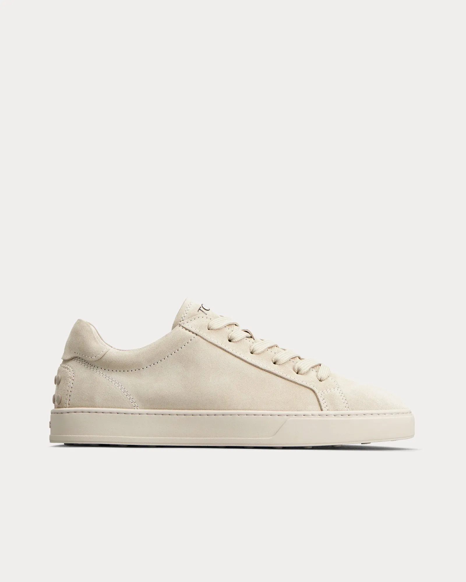 Minimal Suede Beige Low Top Sneakers