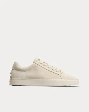 Minimal Suede Beige Low Top Sneakers