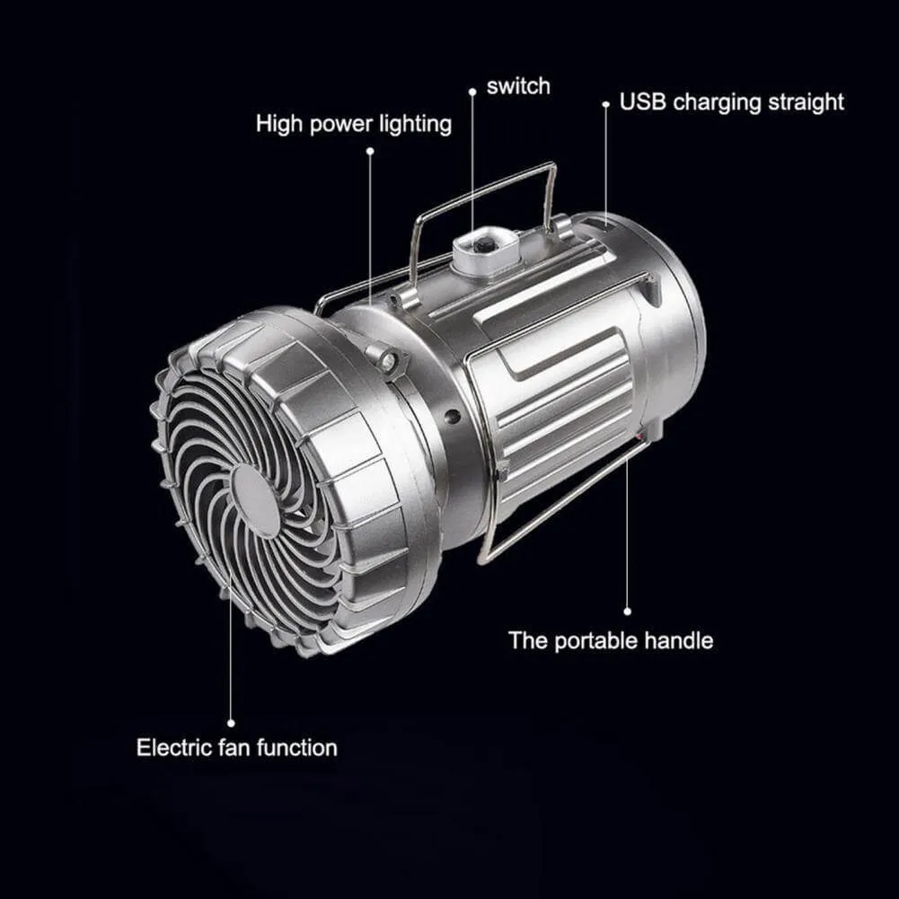 Multifunctional Waterproof Camping Power Bank Light