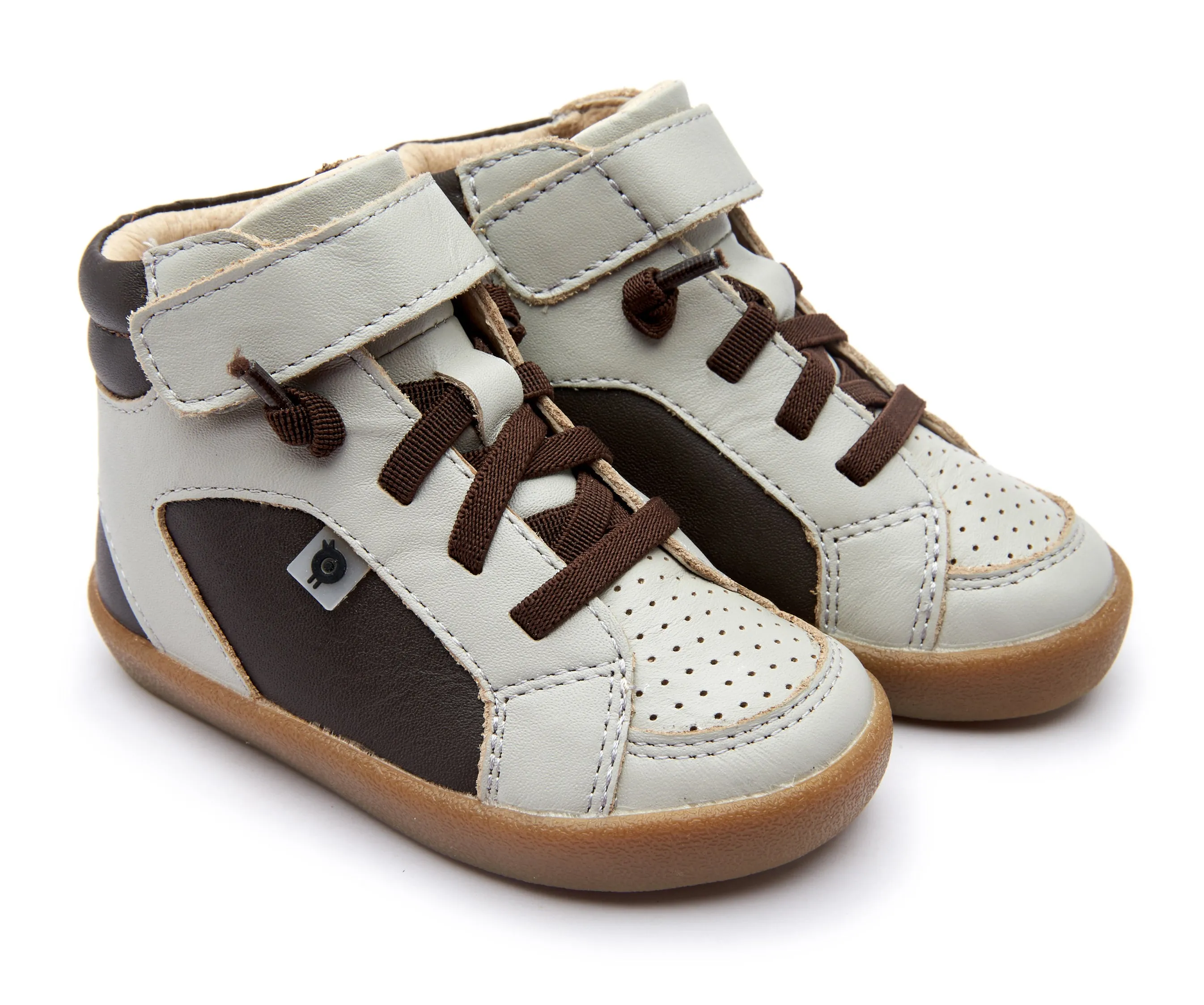 Old Soles Boy's & Girl's 5072 Spartan Sneakers - Gris/Brown