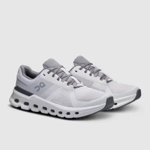 On Men's Cloudrunner 2 Shoes - Frost / White