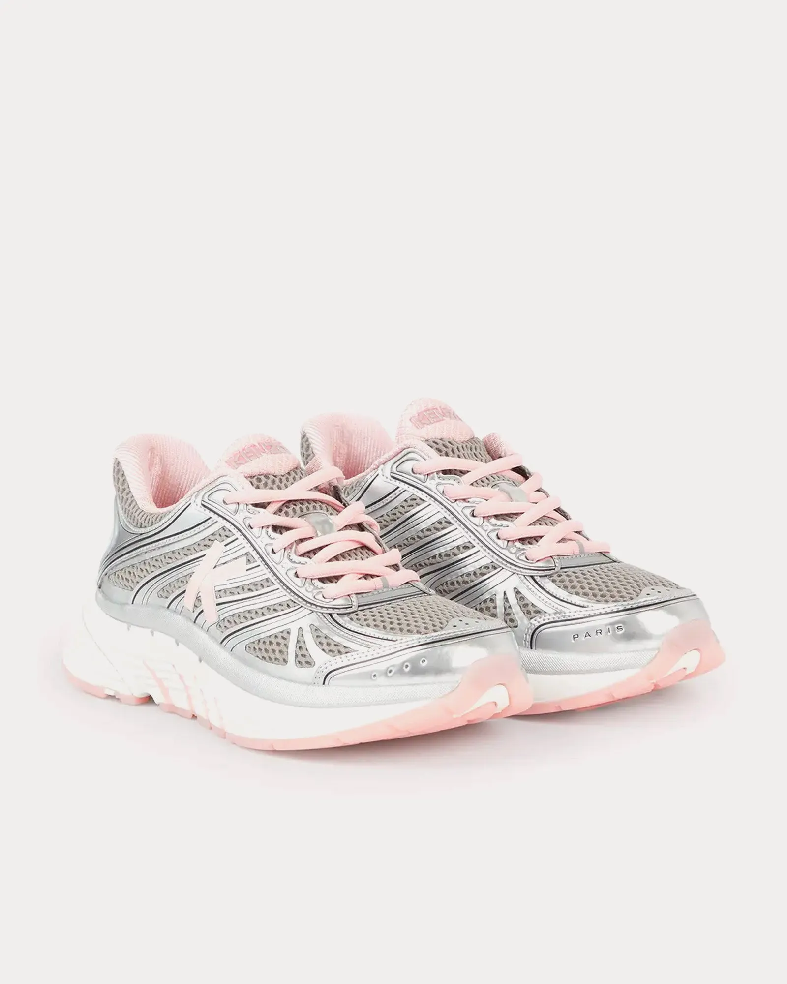 Pace Tech Runner Faded Pink Low Top Sneakers