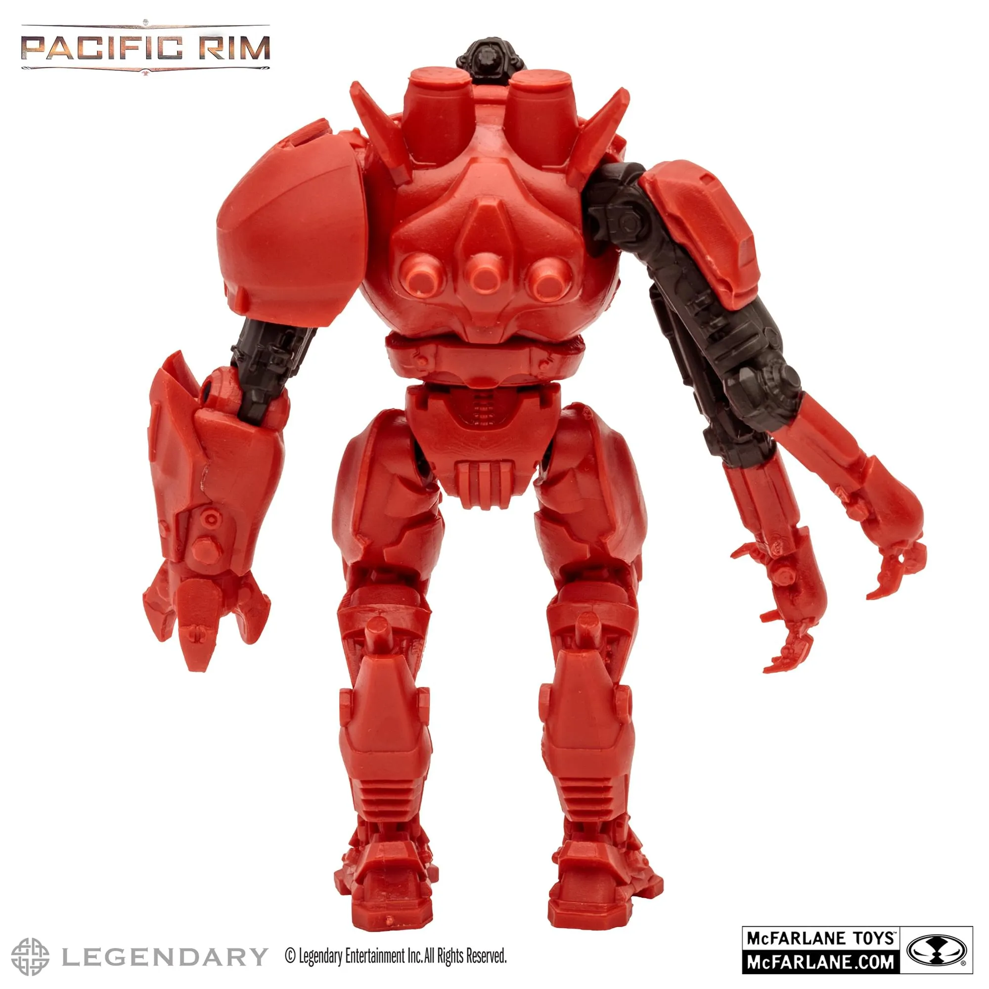 Pacific Rim 4 Inch Figure with Comic | Crimson Typhoon