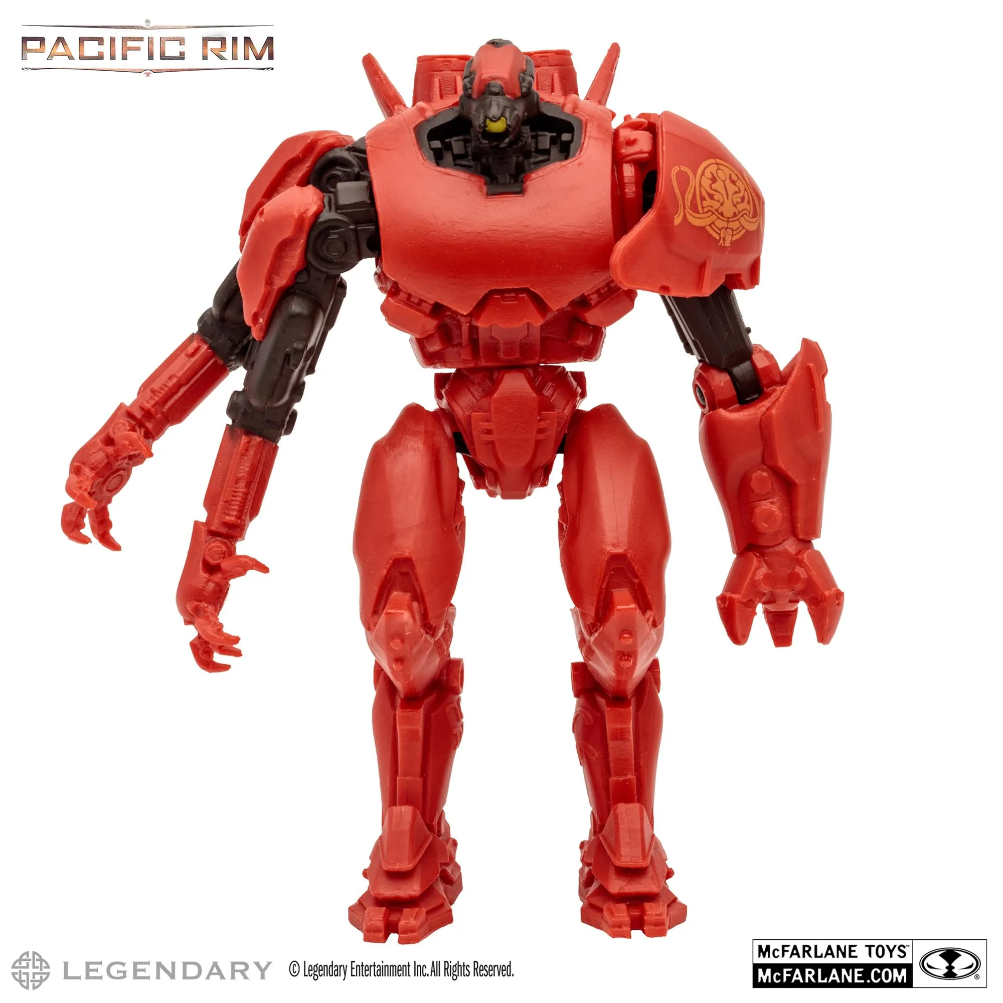 Pacific Rim 4 Inch Figure with Comic | Crimson Typhoon