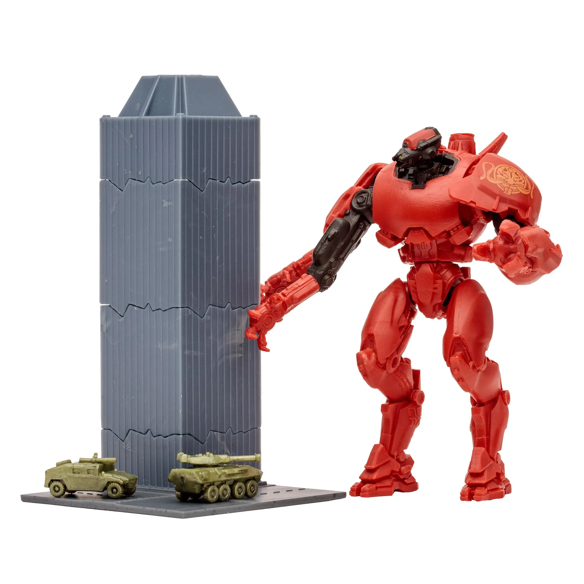 Pacific Rim 4 Inch Figure with Comic | Crimson Typhoon