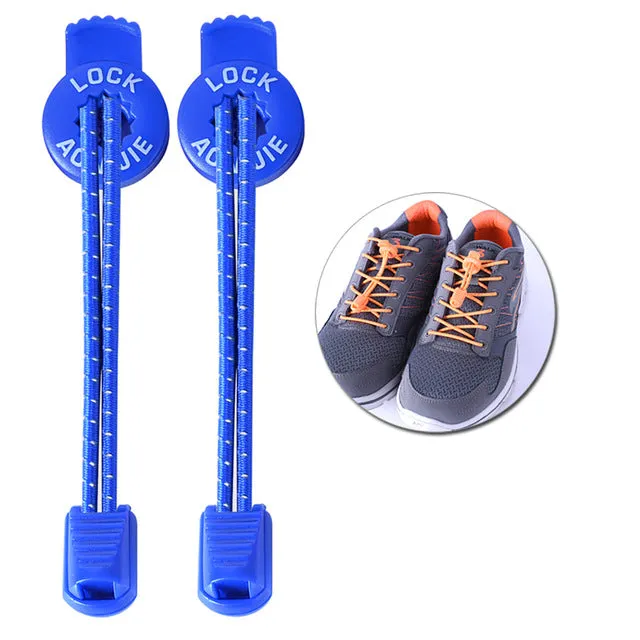 Pair of Fast Lace Reflective Shoelaces