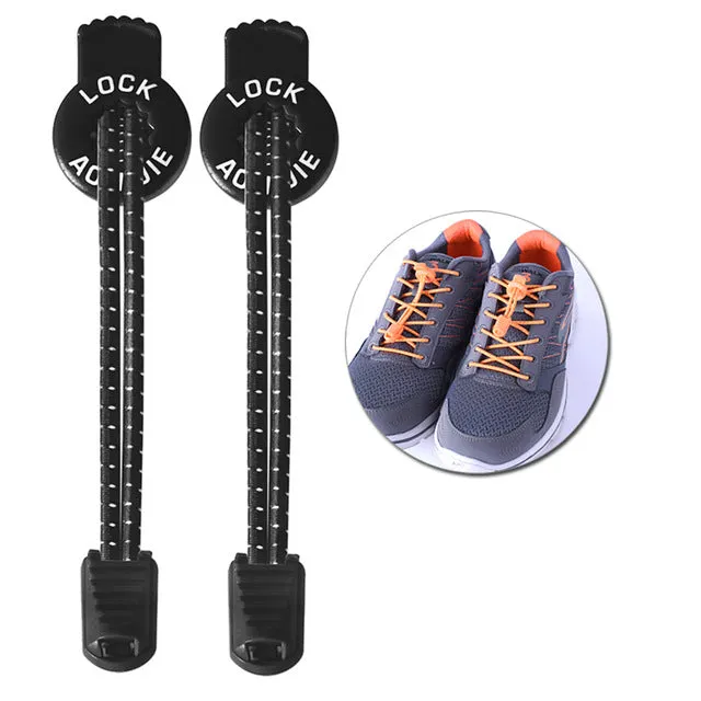 Pair of Fast Lace Reflective Shoelaces