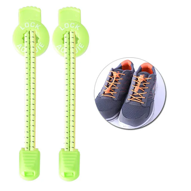 Pair of Fast Lace Reflective Shoelaces