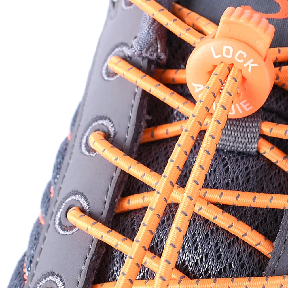 Pair of Fast Lace Reflective Shoelaces