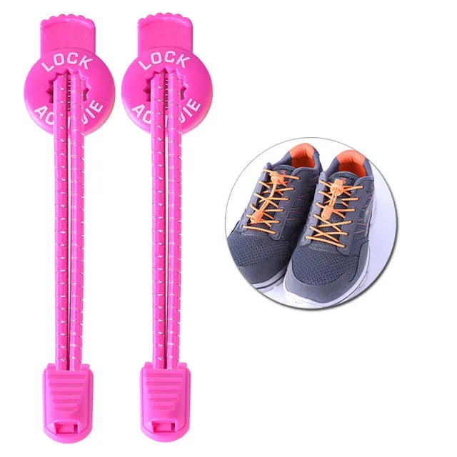 Pair of Fast Lace Reflective Shoelaces