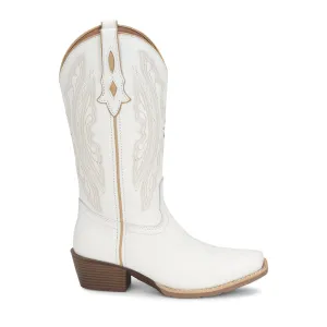 Rae Bright Embroidered Square Toe Cowboy Boots