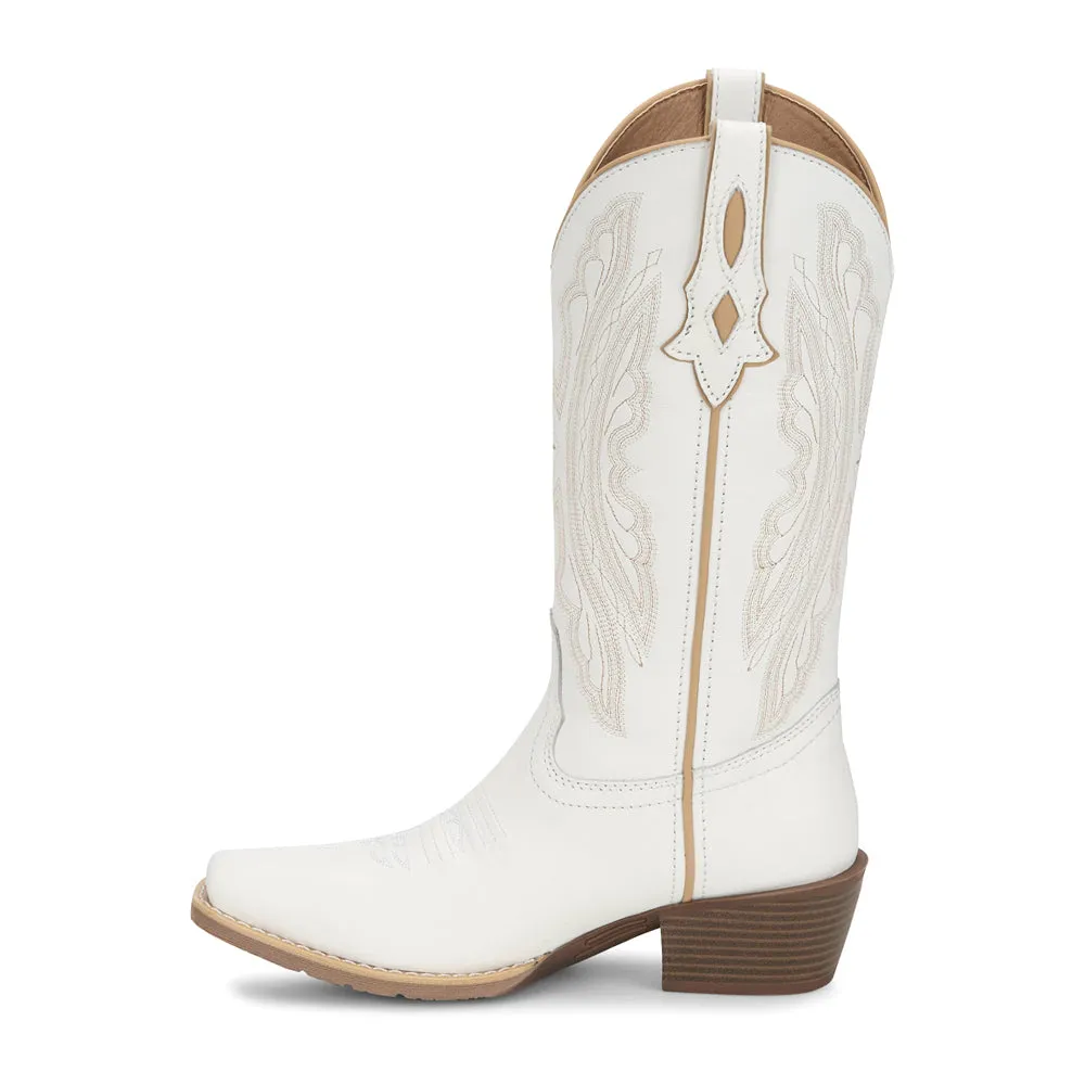 Rae Bright Embroidered Square Toe Cowboy Boots