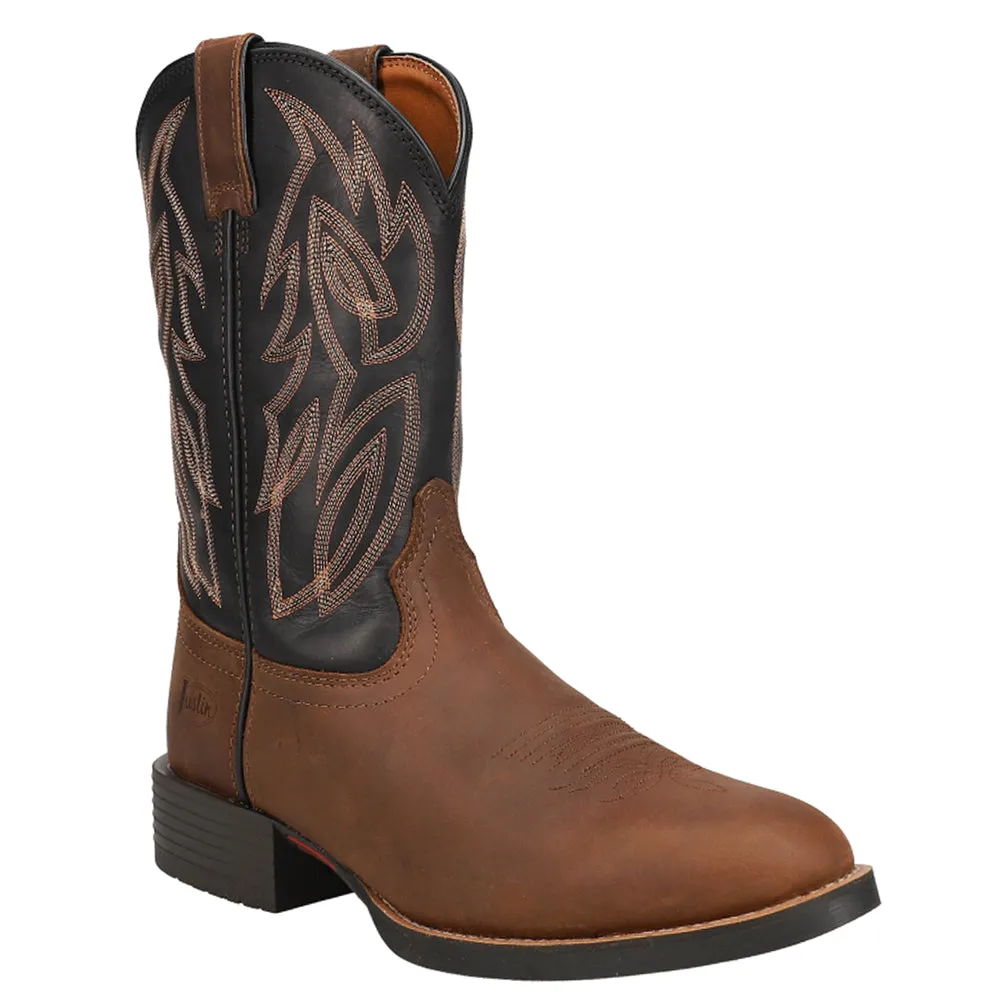 Rendon Round Toe Cowboy Boots