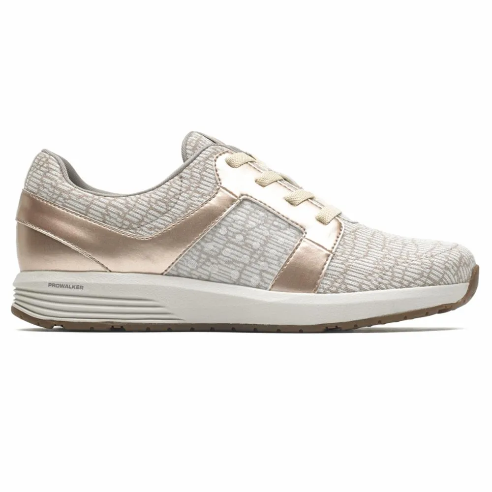 Rockport Women TRUSTRIDE KNIT TIE ROSE GOLD