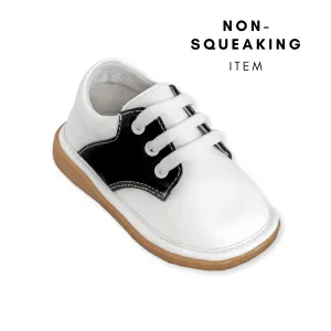 Rory Black Saddle Oxford Shoe (NON-SQUEAKING)
