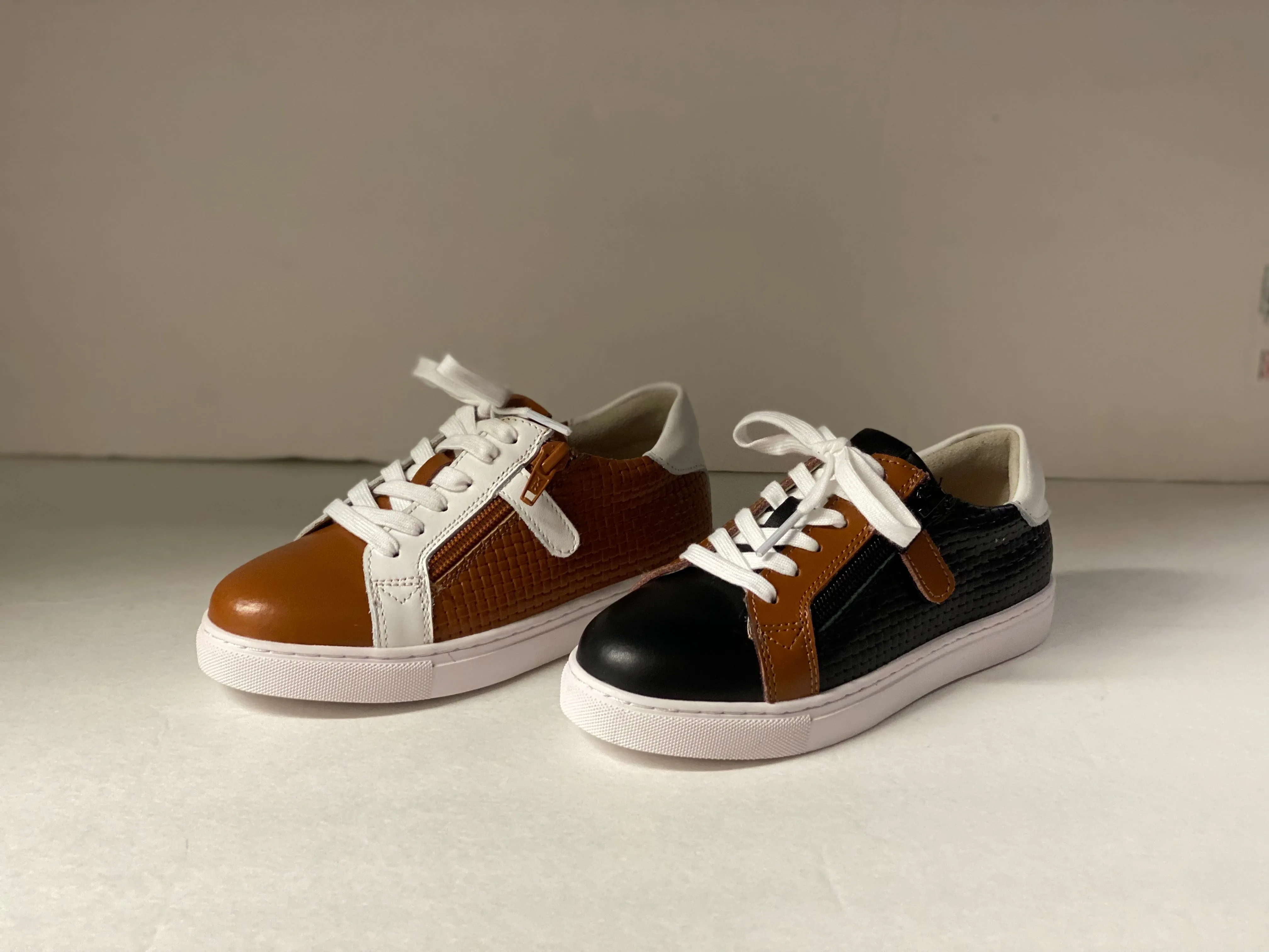 SALE Boutaccelli  Elizabeth Zipper & Lace Sneaker
