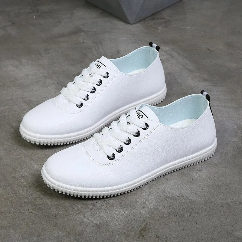 Simple and Casual Round Toe Sneakers