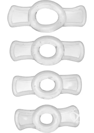 Size Matters Endurance Clear 4 Ring Penis