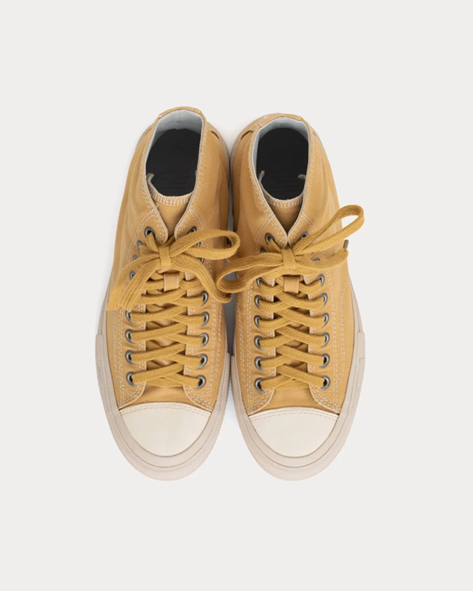Skagway Hi W Canvas Mustard High Top Sneakers