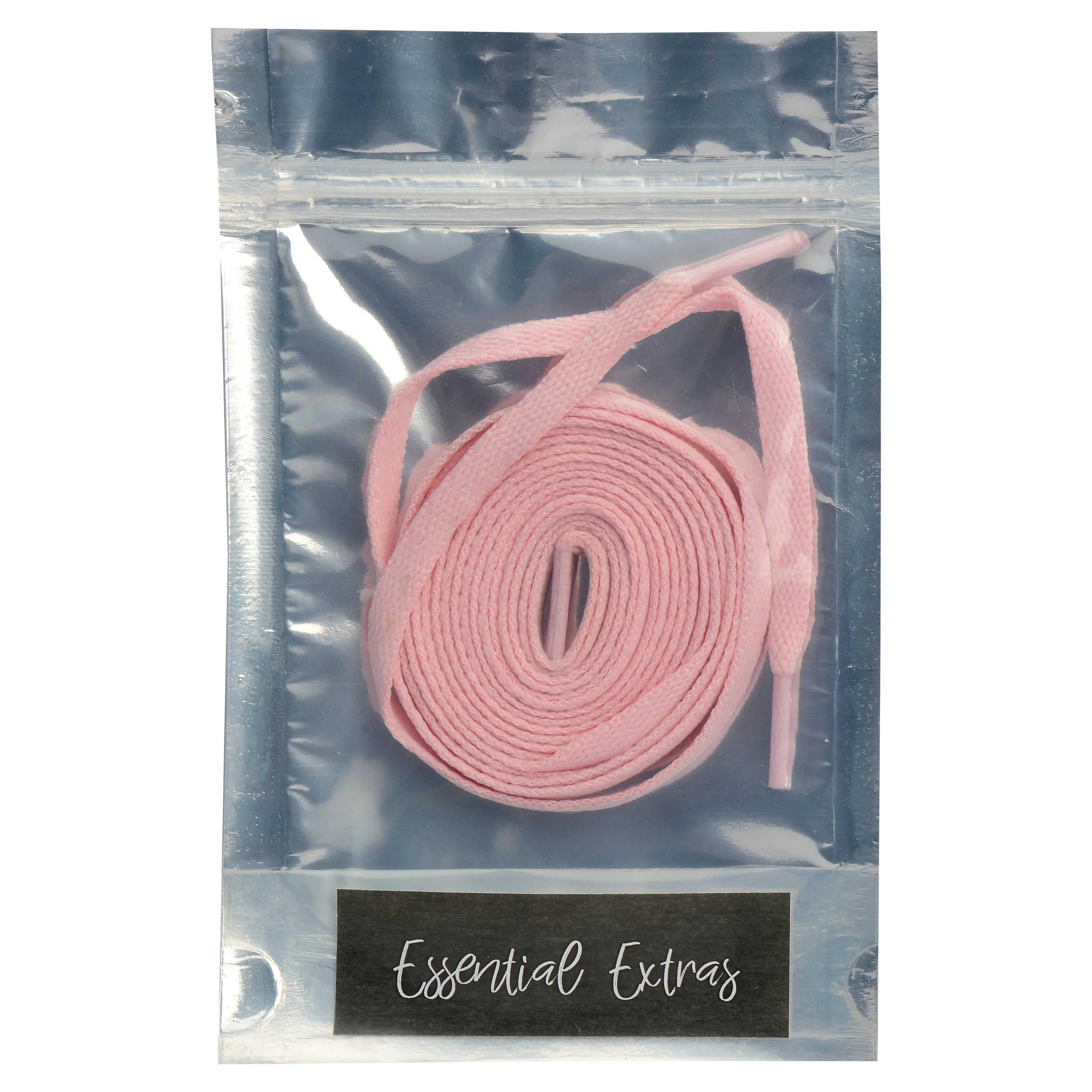 Soft Pink Flat Laces