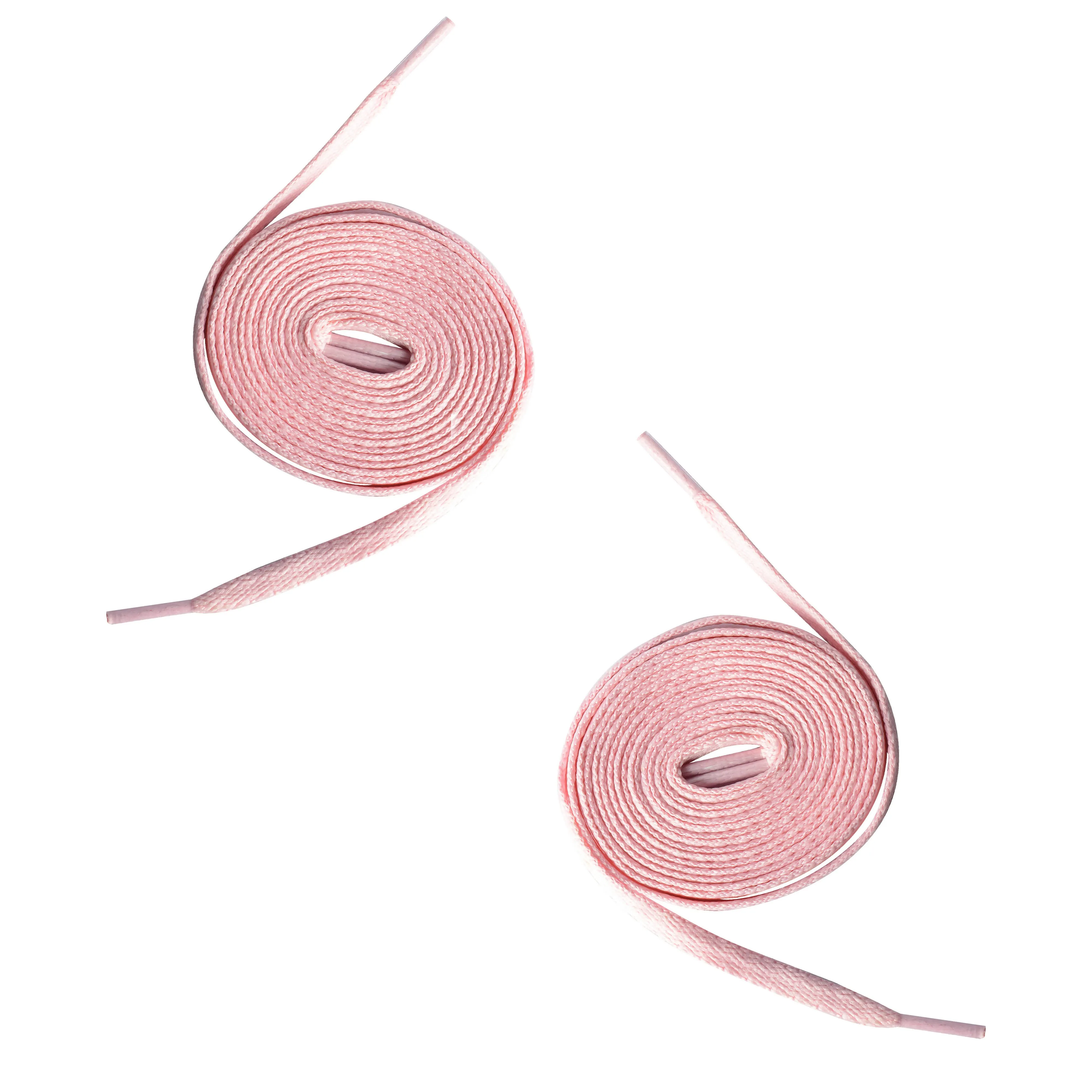 Soft Pink Flat Laces