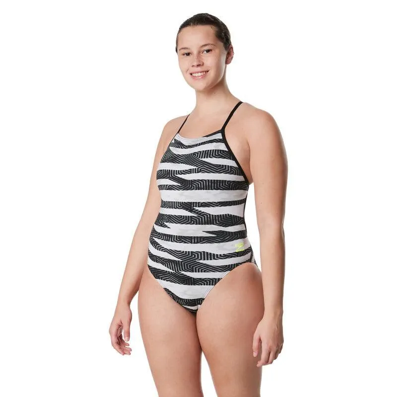 Speedo Contort Stripes Crossback